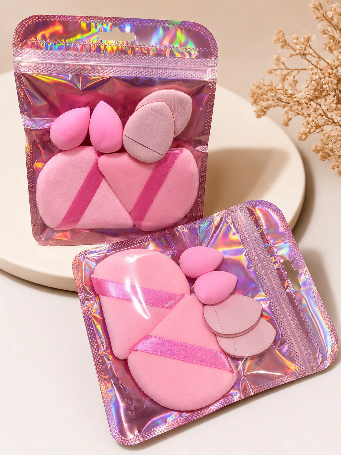 Kit de Esponjas para Maquiagem – 6 Peças