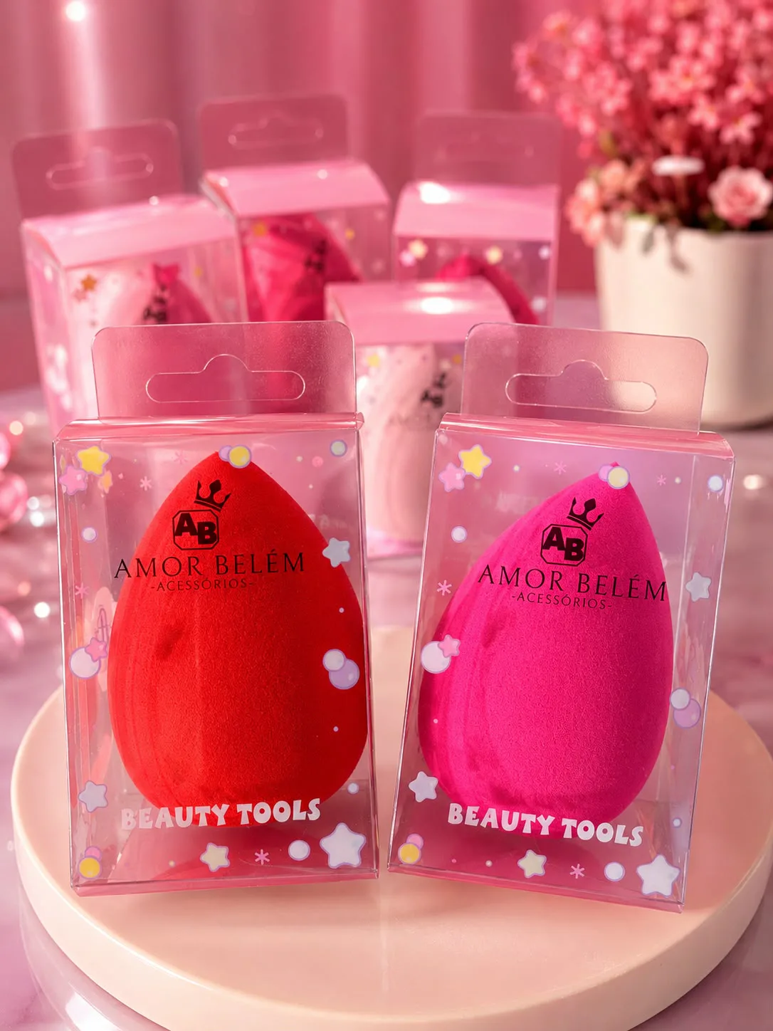 Esponja para Maquiagem Gota – Amor Belém Beauty Tools