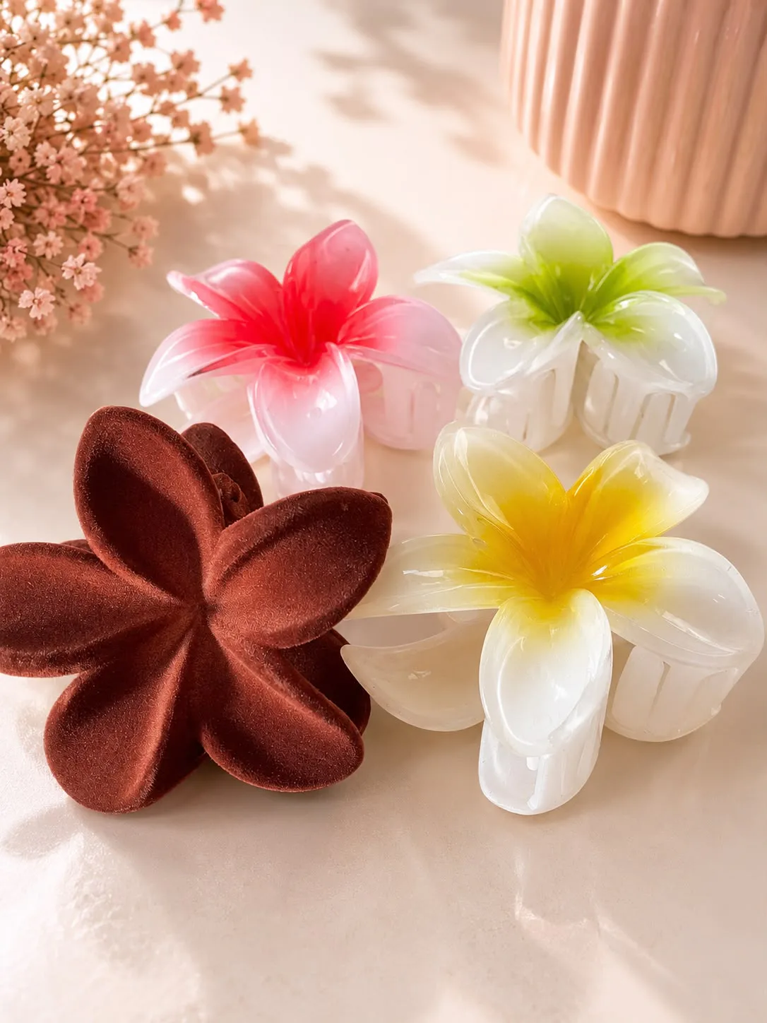 Presilha de Cabelo Flor