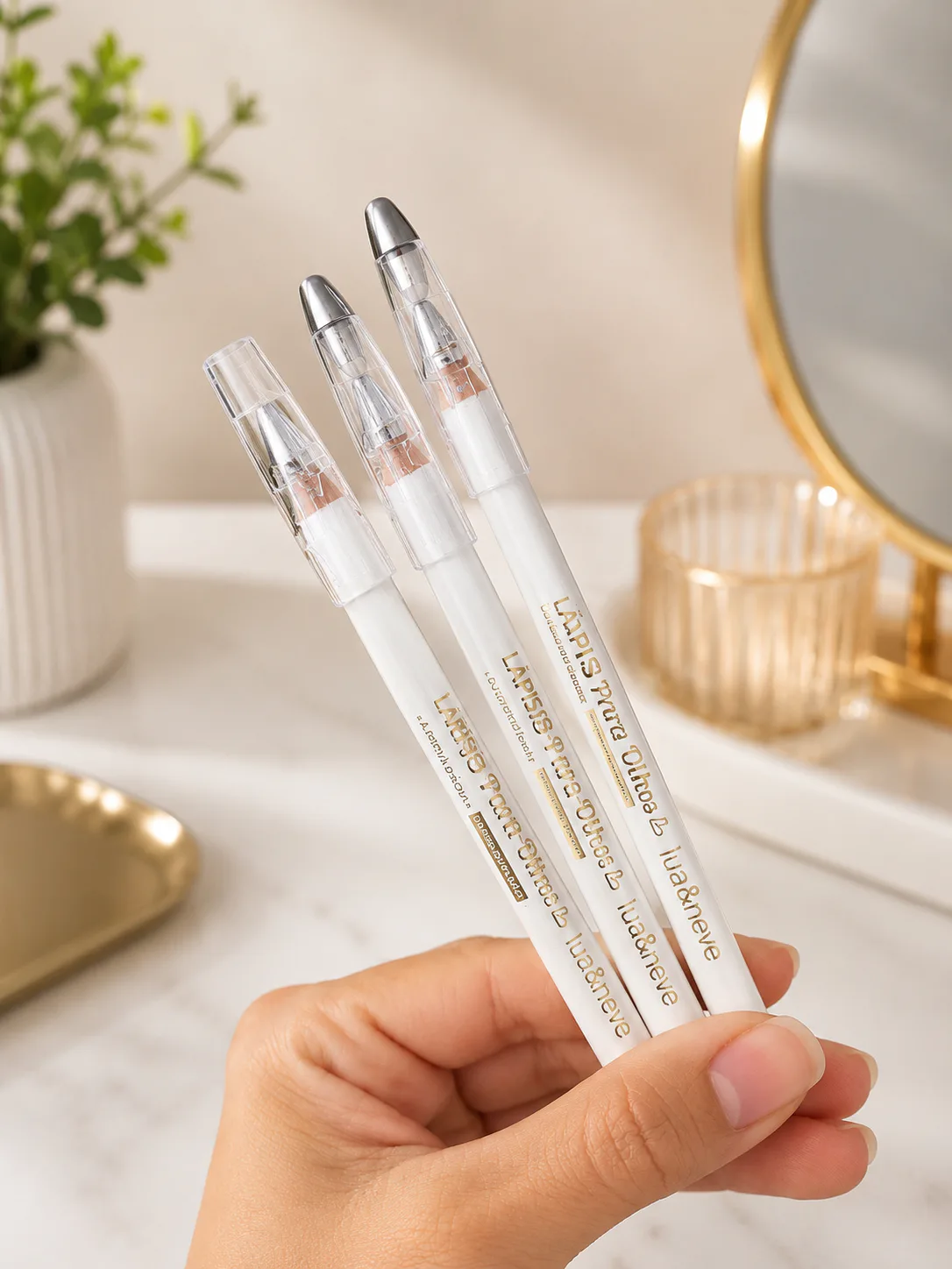 Lápis para Olhos – Lua & Neve (Branco)