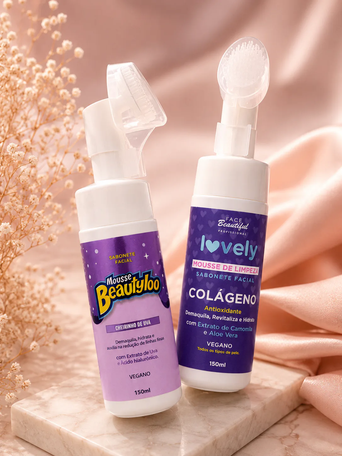Sabonete Facial em Mousse