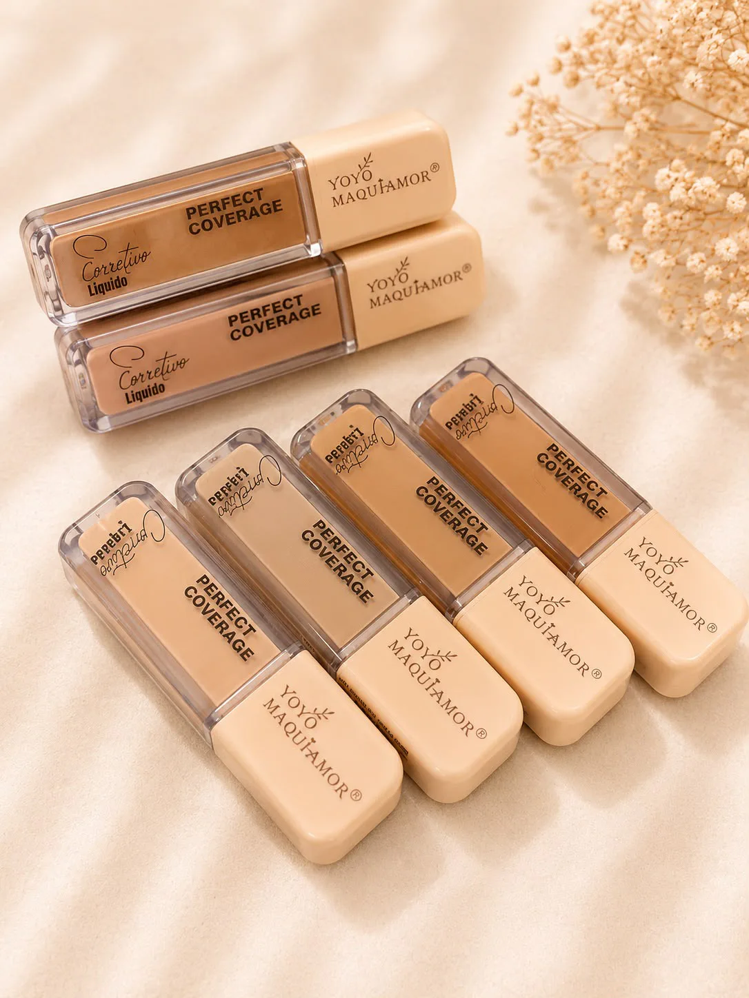 Corretivo Líquido Perfect Coverage – YOYO Maquiamor