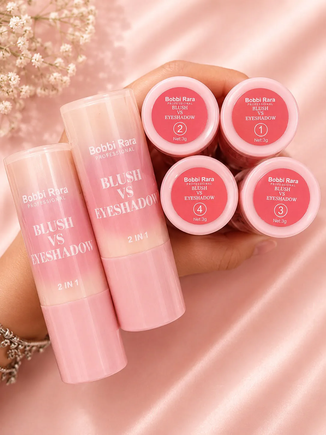 Blush Stick & Sombra 2 em 1 Bobbi Rara Professional